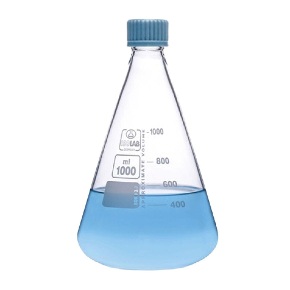 Isolab 027.03.100 Cam Erlen Vida Kapaklı 100 ml