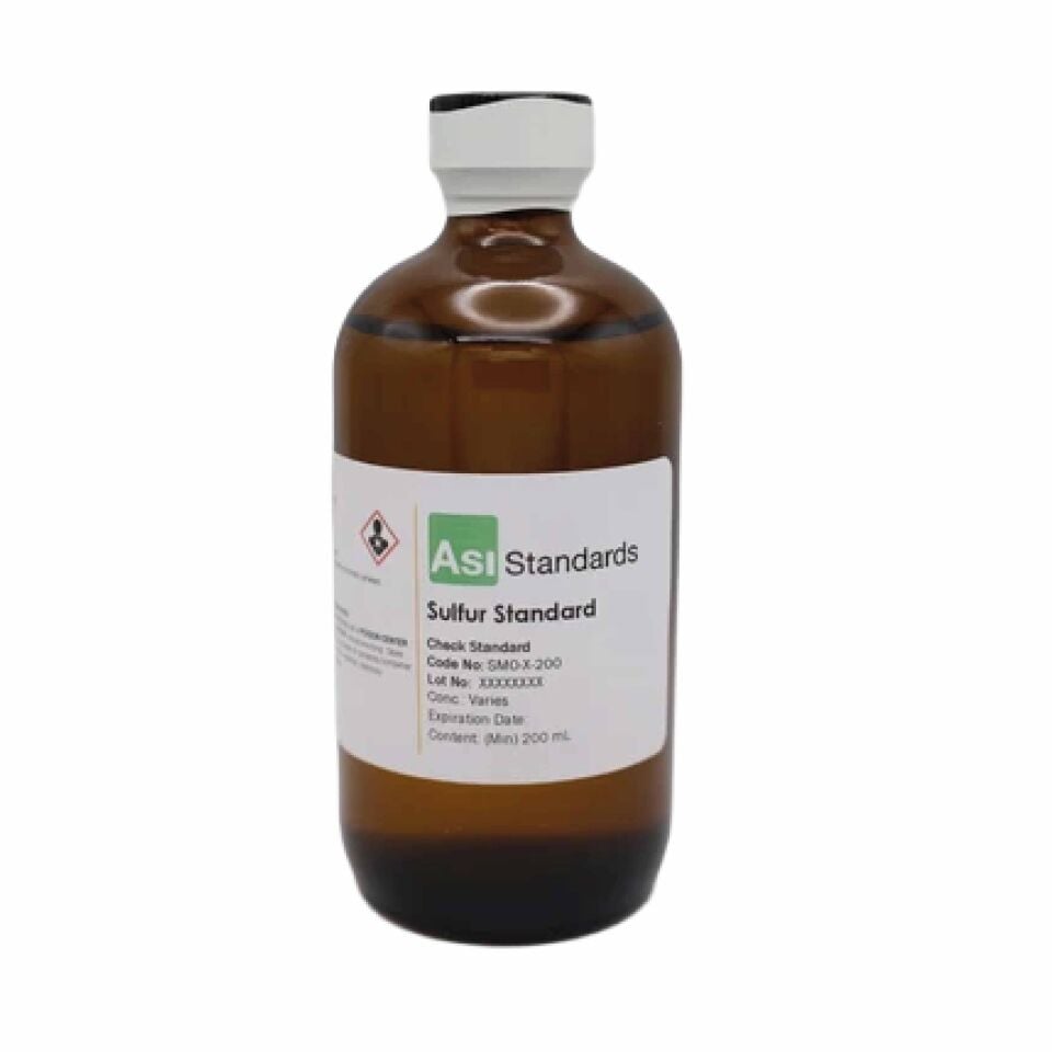Asi Standards SMO-10-25 Sulfur in Mineral Oil Check Standard - Low Concentration