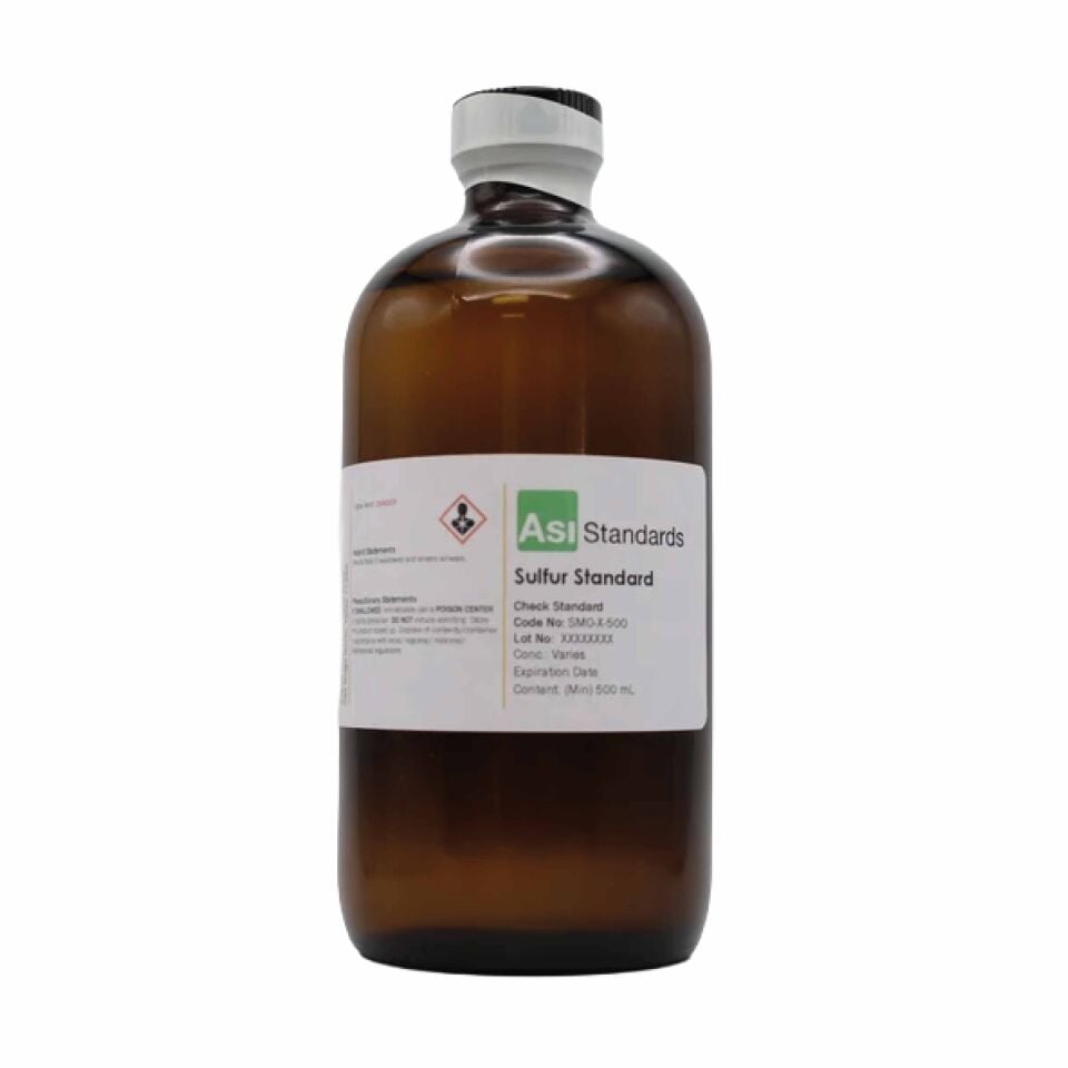 Asi Standards SG-19-100 Sulfur Standards for EPA Tier 3 Gasoline Sulfur Testing
